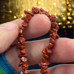 5x3mm Red Jasper Chips