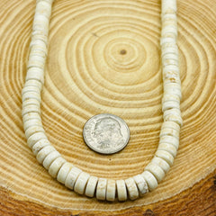 6x3mm Disc Howlite