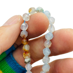 6mm Faceted Round Agate