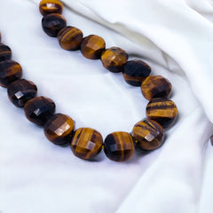 10mm Coin Cut Tiger Eye