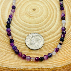 4mm Round Cut Agate