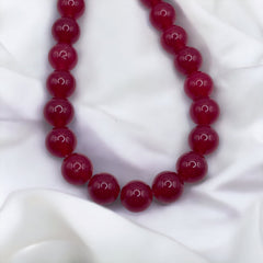 10mm Round Dyed Jade