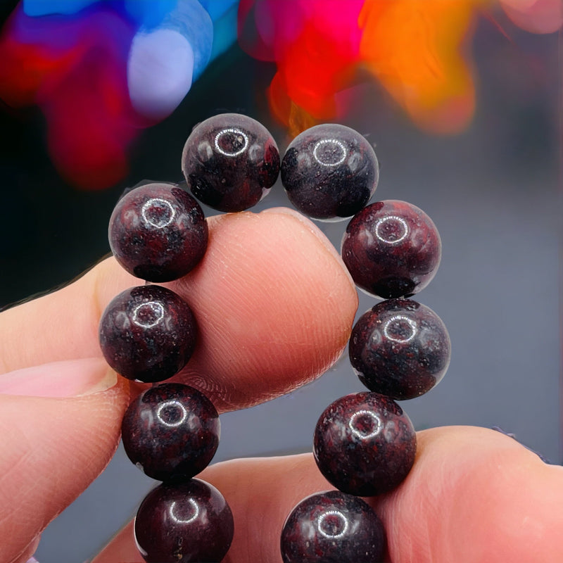 6mm Round Brecciated Jasper