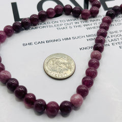 6mm Round Dyed Jade