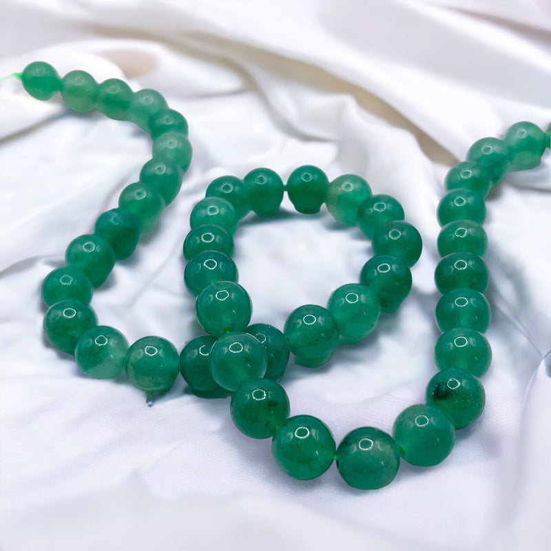 6mm Round Green Aventurine