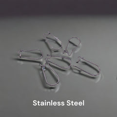 25mm Ear Wire Stainless Steel