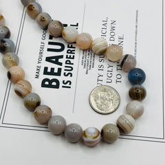 10mm Round Agate