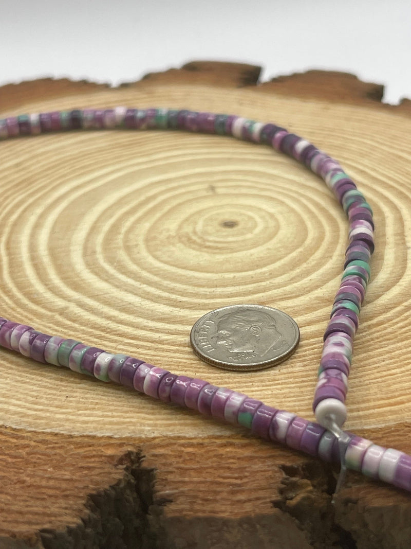 4x2mm Disc Dyed Agate