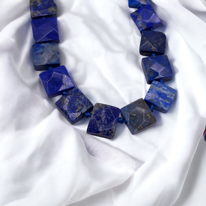 10mm Square Lapis Lazuli