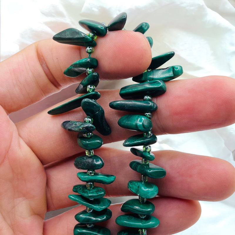 Graduated Chip Malachite