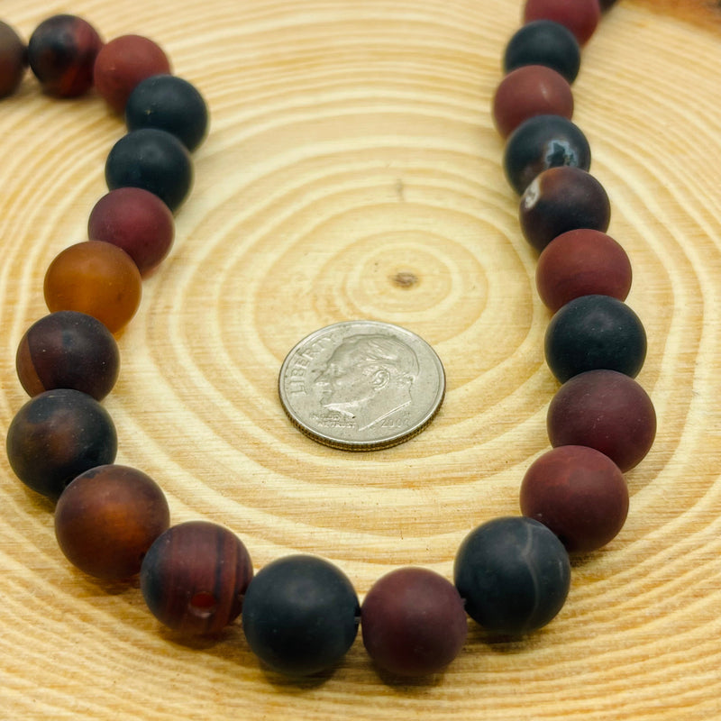 10mm Round Agate